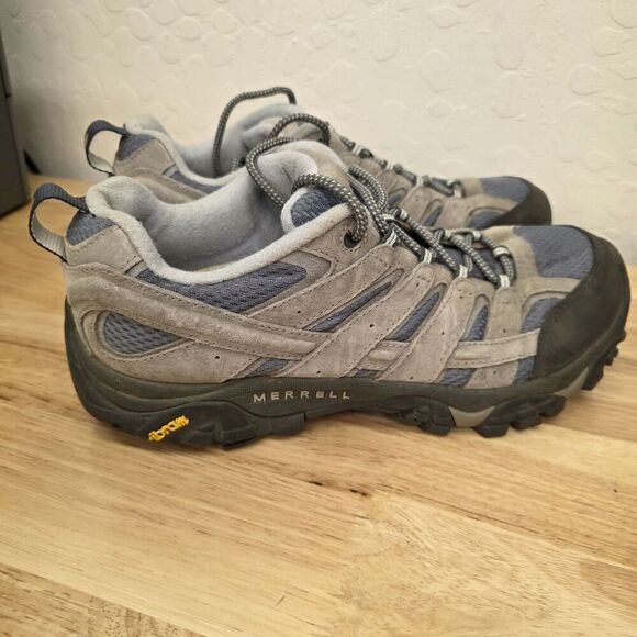 Merrell Moab Vent Hiking Outdoor Shoe, Women's 10. 5 Grey Blue - Picture 3 of 9